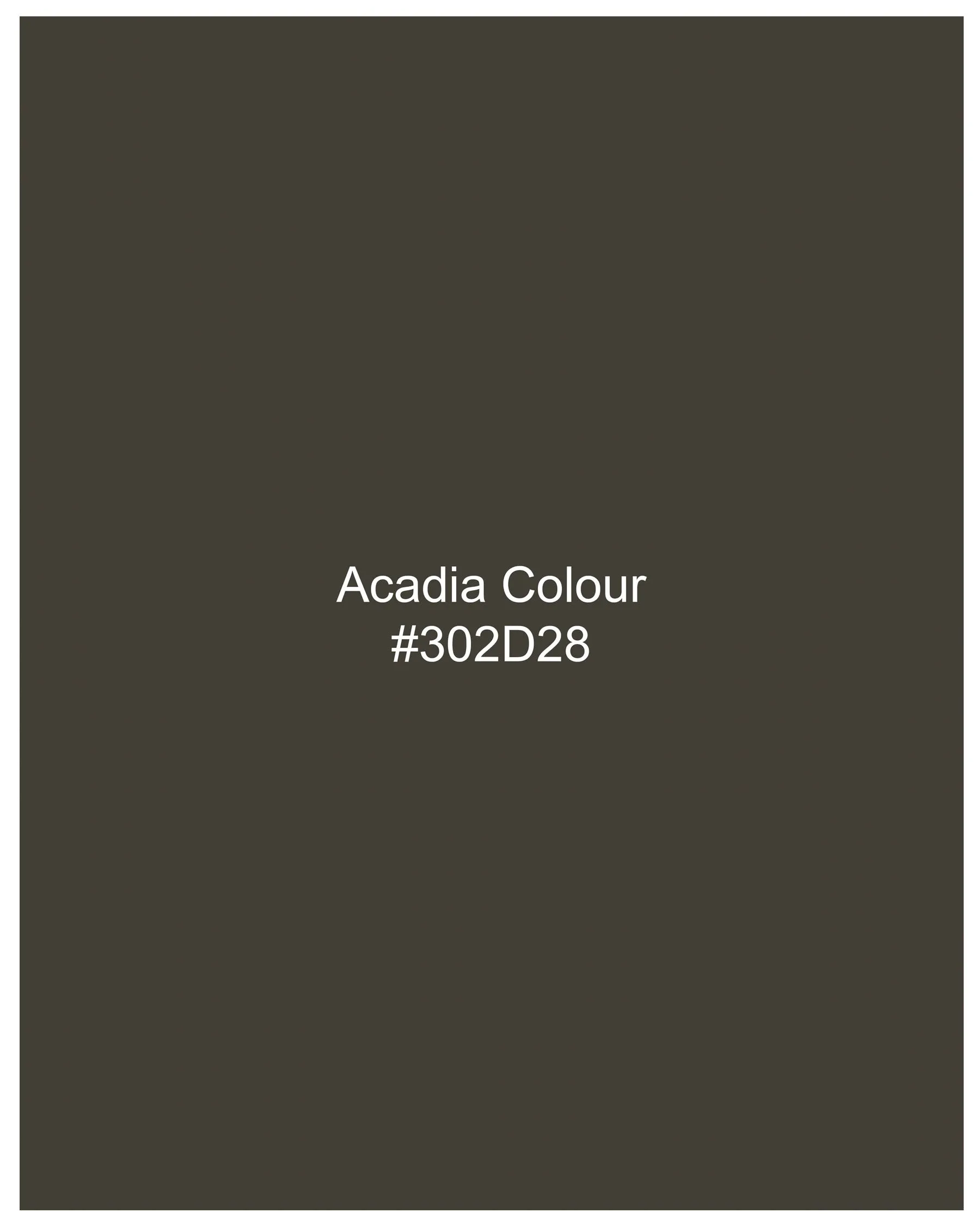 Acadia Grey Double-Breasted with Belt Closure Designer Trench Coat