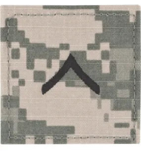 Army Rank Patch - Digital UCP on Velcro