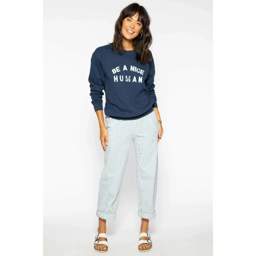 Be A Nice Human Willow Sweatshirt