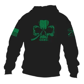 Clover Skull Hoodie - Black