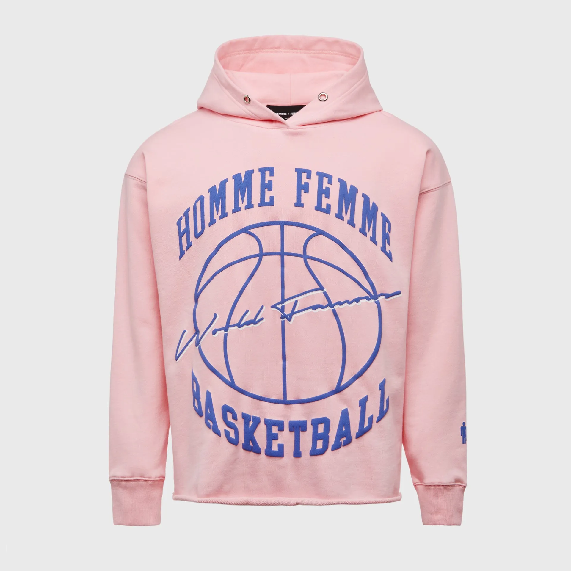 Mens Womens Pink Basketball Hoodie