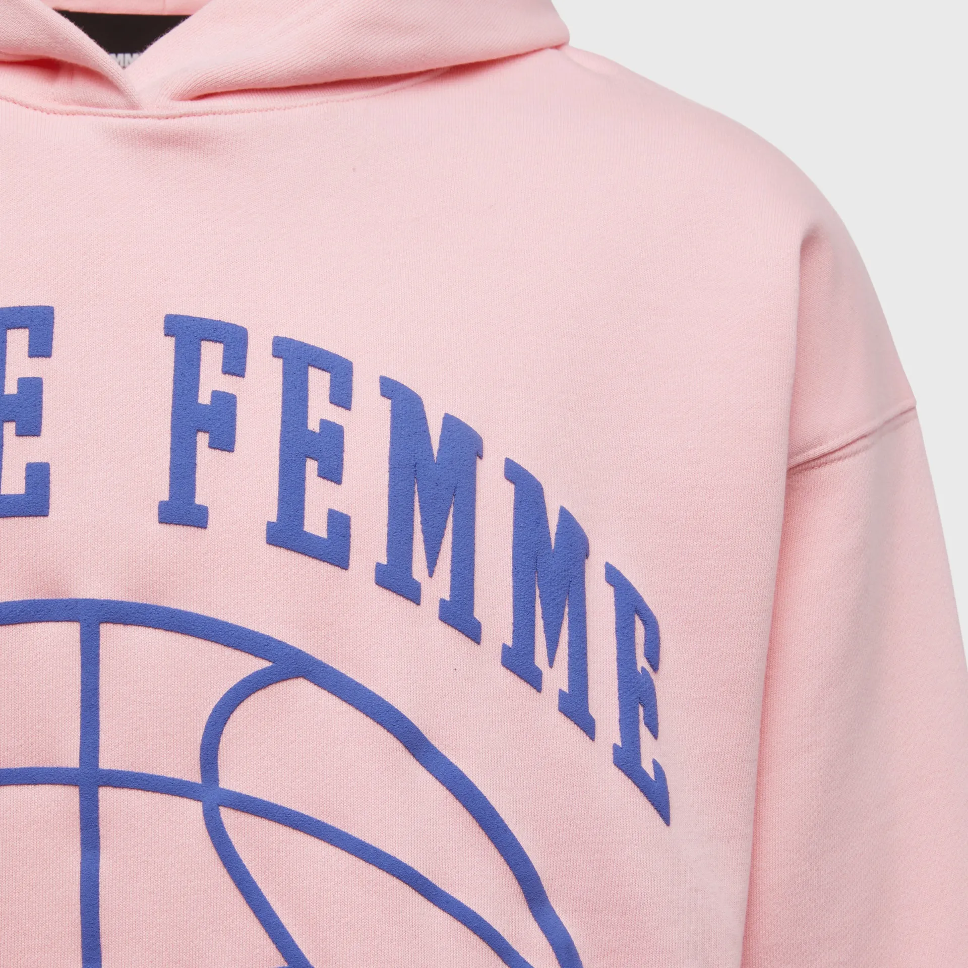 Mens Womens Pink Basketball Hoodie