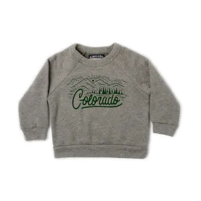 Kids Colorado Crewneck-Gray