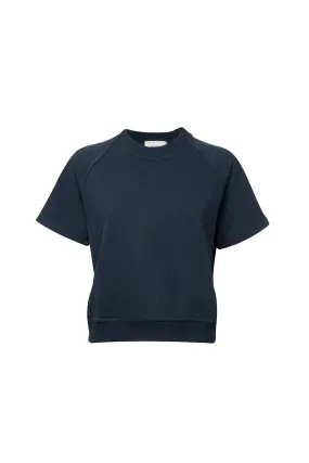 LUNA SHORT SLEEVES SWEATSHIRT ROYAL BLUE