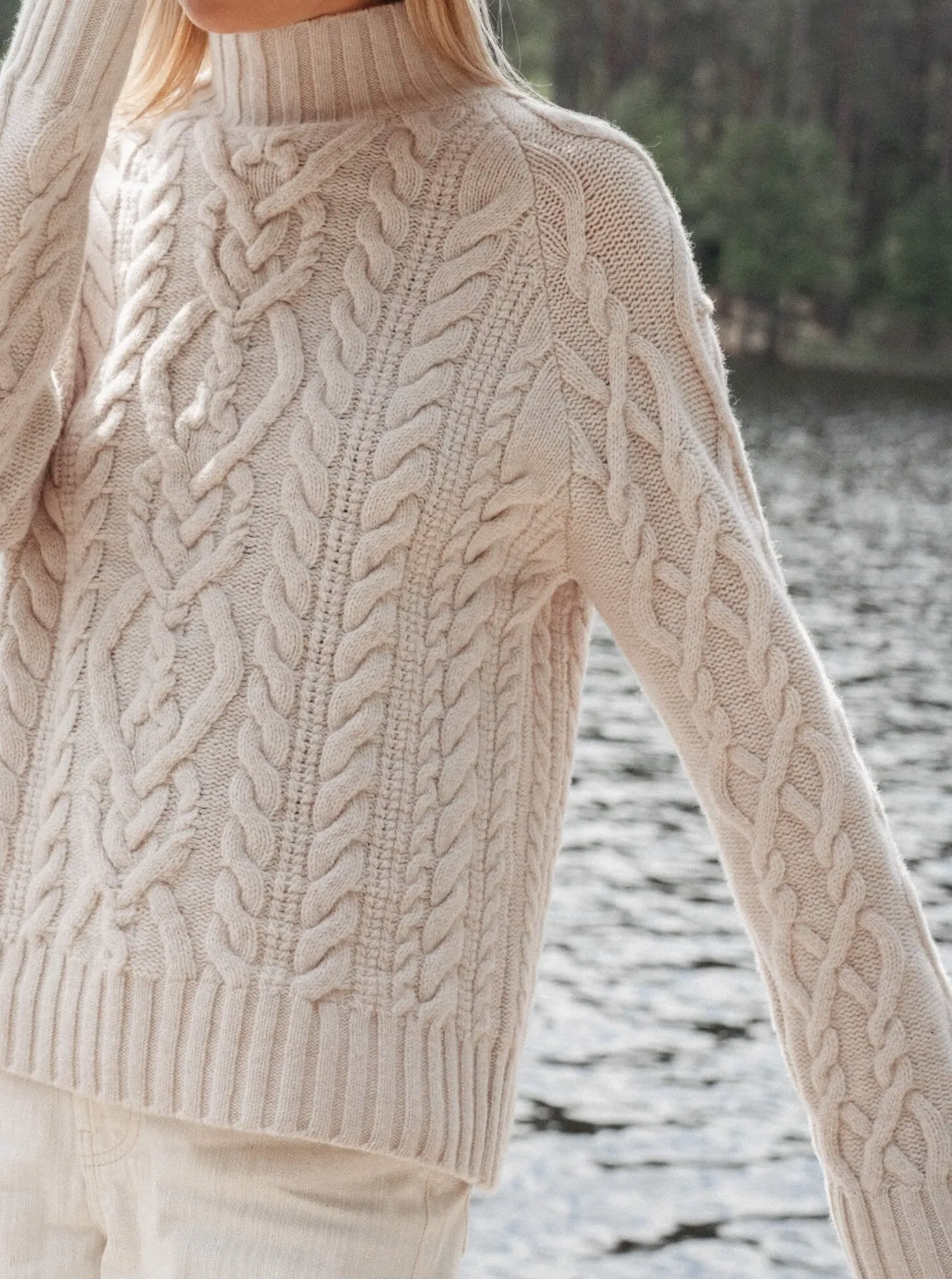 Merino/Cashmere Sweater Lina