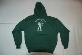 Staff Green Hooded Sweatshirt