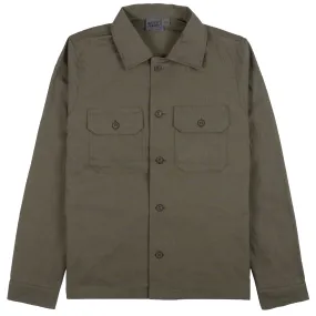 Work Shirt - Green Rinsed Oxford