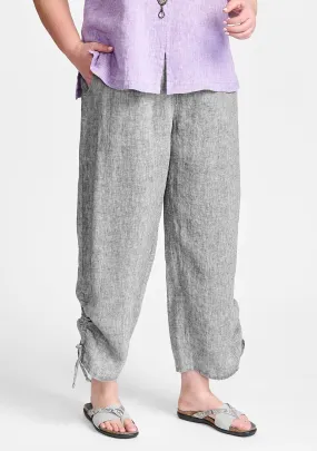 Zen Pant - Linen Pants With Elastic Waist